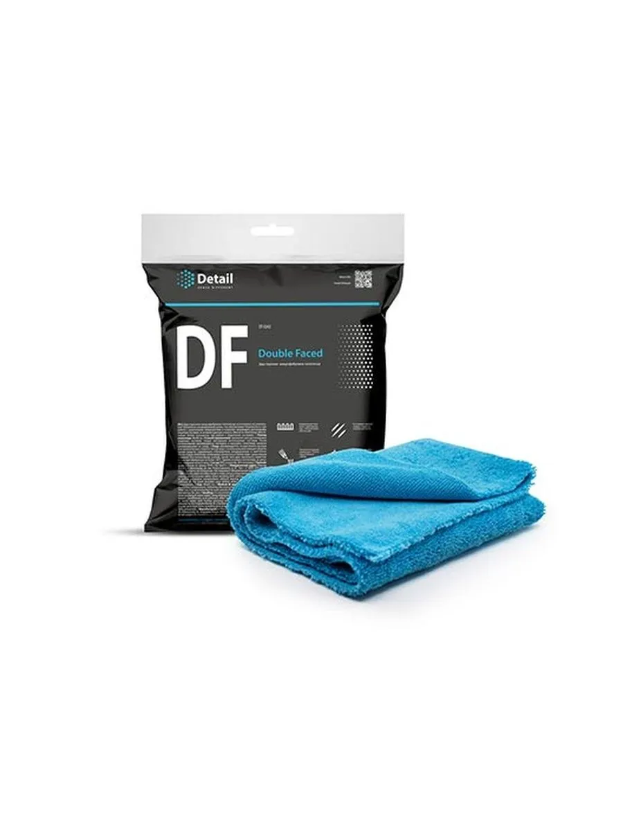 Detail Микрофибровая салфетка DF (Double Faced) двухсторонняя, ультразвук. 40*40