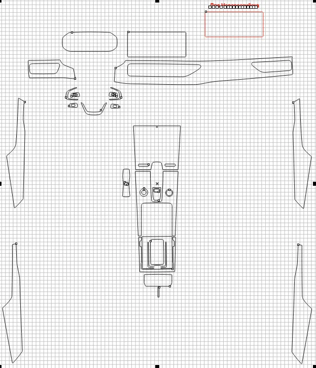 Защитная пленка для салона автомобиля Chery Tiggo 8 Pro