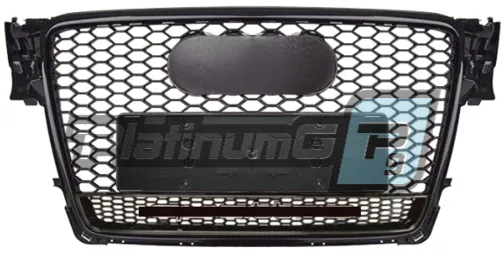 Решетка радиатора Audi A4 в стиле Audi RS4 (2009-2012) (вставка)