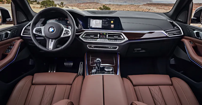 Защитная пленка для салона автомобиля BMW X5 2018 m-sport