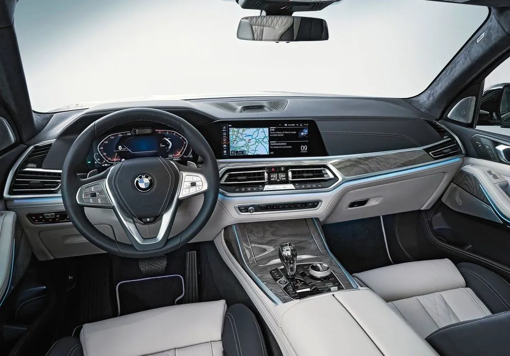 Защитная пленка для салона автомобиля BMW X7 2019
