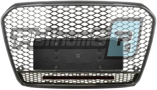 Решетка радиатора Audi A5 в стиле  RS5 (2012-2016) c вставкой, без логотипа