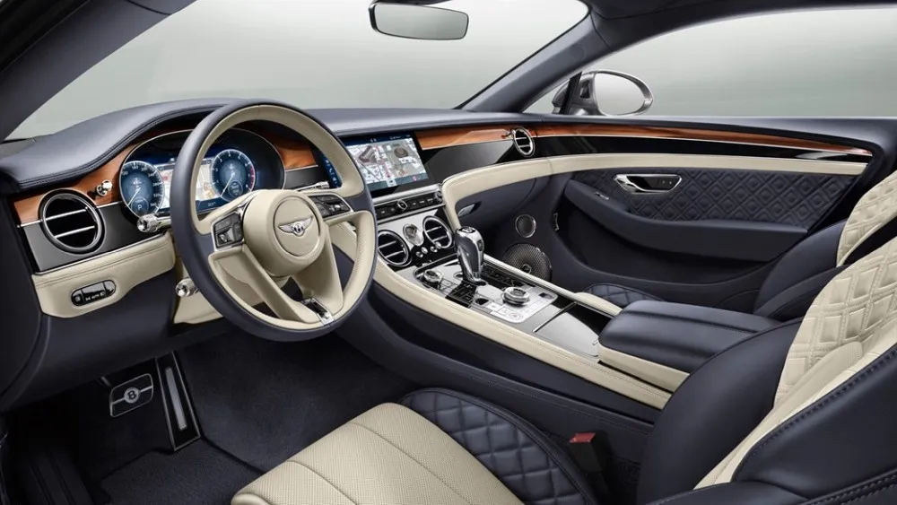 Защитная пленка для салона автомобиля Bentley Continental GT 2018