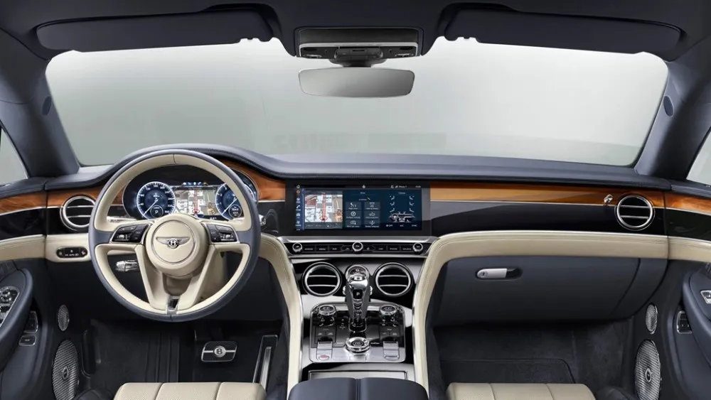 Защитная пленка для салона автомобиля Bentley Continental GT 2019