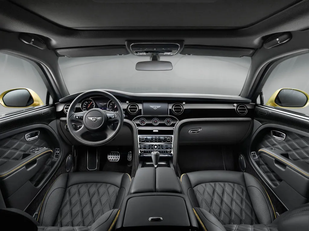 Защитная пленка для салона автомобиля Bentley Mulsanne 2016