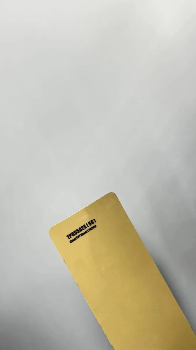 Пленка цветная полиуретановая Carlas ColorPPF TPU5502S (SG) Desert Yellow
