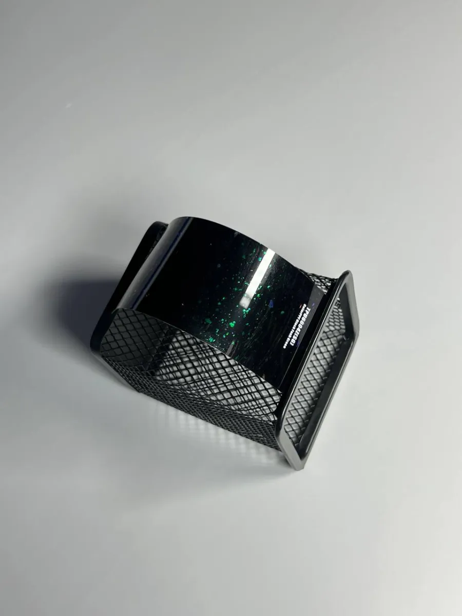Пленка цветная полиуретановая Carlas TPU6604Z (SG) ColorPPF Black Fash Green