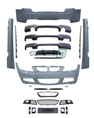 Комплект обвеса BMW 3 серии E90 / E90 рестайлинг в стиле M-Tech 2005-2008 года