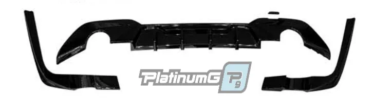 Задний диффузор для BMW 3 серии G20 / G28 в стиле M-Perfomance Cometition