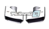 Насадки для глушителя для BMW 5 серии F10 / F18 в стиле 535 Silver
