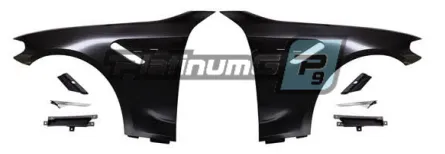 Алюминиевые крылья для BMW 5 серии F10 / F18 в стиле M5 F90