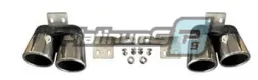 Насадки для глушителя для BMW 5 серии F10 / F18 в стиле M5 F90 Silver