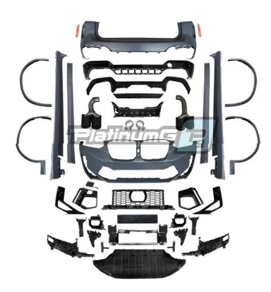 Комплект обвеса для BMW X1 серии G01 рестайлинг обычной комплектации в стиле X3M рестайлинг