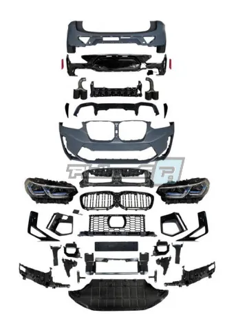 Комплект обвеса для BMW X2 серии G02 в стиле X4M рестайлинг