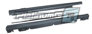 Пороги для Mercedes-Benz C класса W205 2015-2019 в стиле СЕДАН в стиле AMG