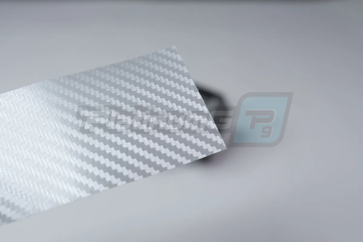 Пленка виниловая 3d Carbon серебро