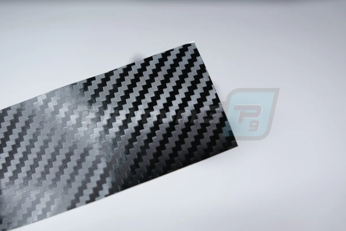 Пленка виниловая 3d Carbon черный крупная ячейка