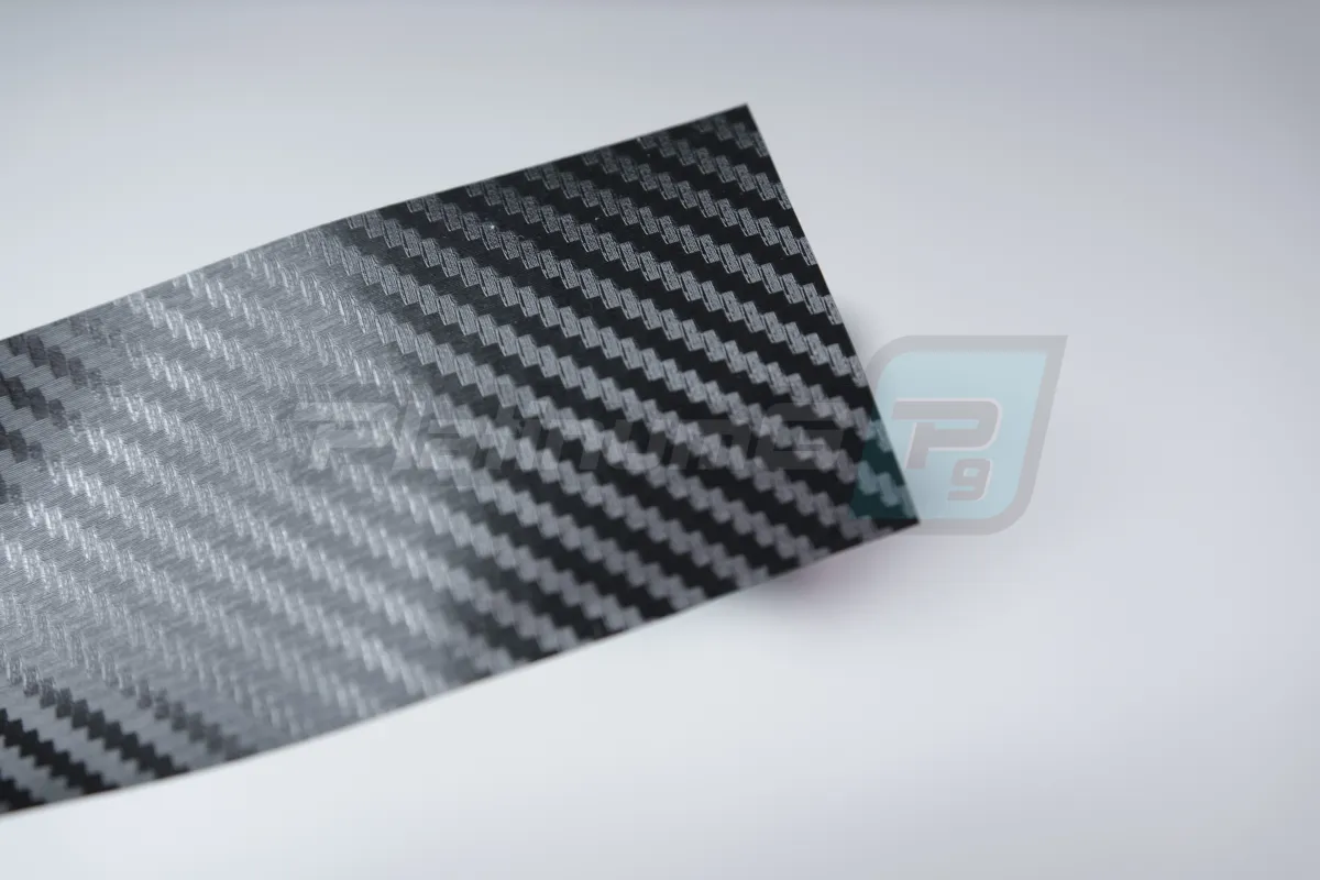 Пленка виниловая 3d Carbon черный текстура Hexis