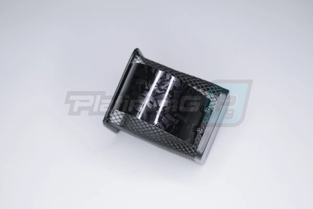 Пленка виниловая Forged Carbon Black 9D PET (кованый) глянцевый