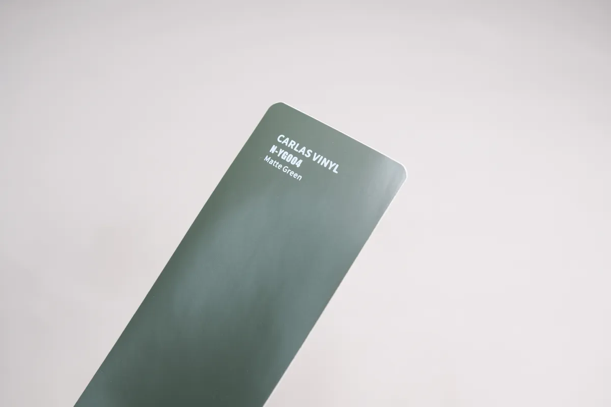 Виниловая пленка Carlas N-YG004 Matte Green