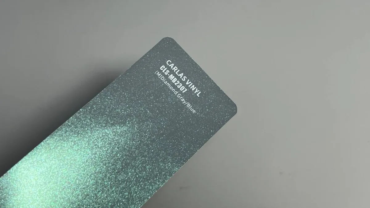 Пленка виниловая Carlas CLS-MB2307 Diamond Gray/Blue