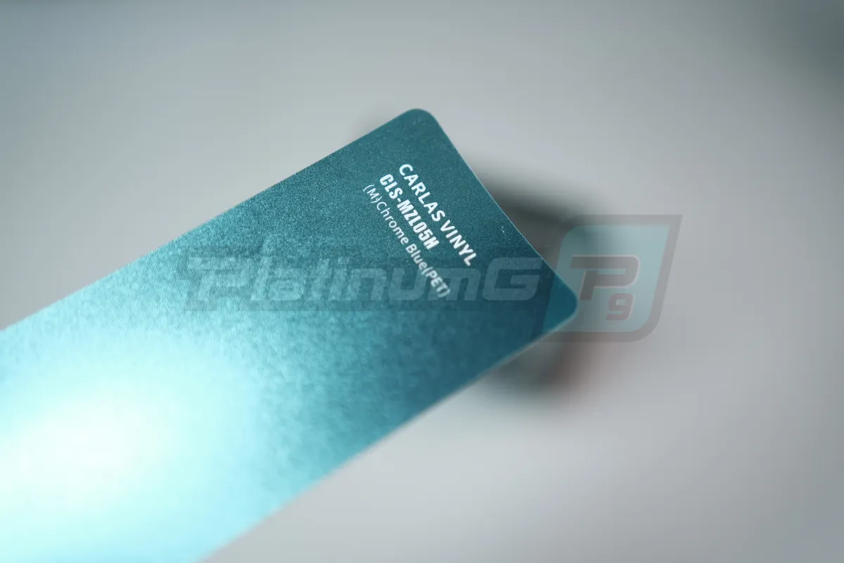 Пленка виниловая Carlas CLS-MZL05H Chrome Blue