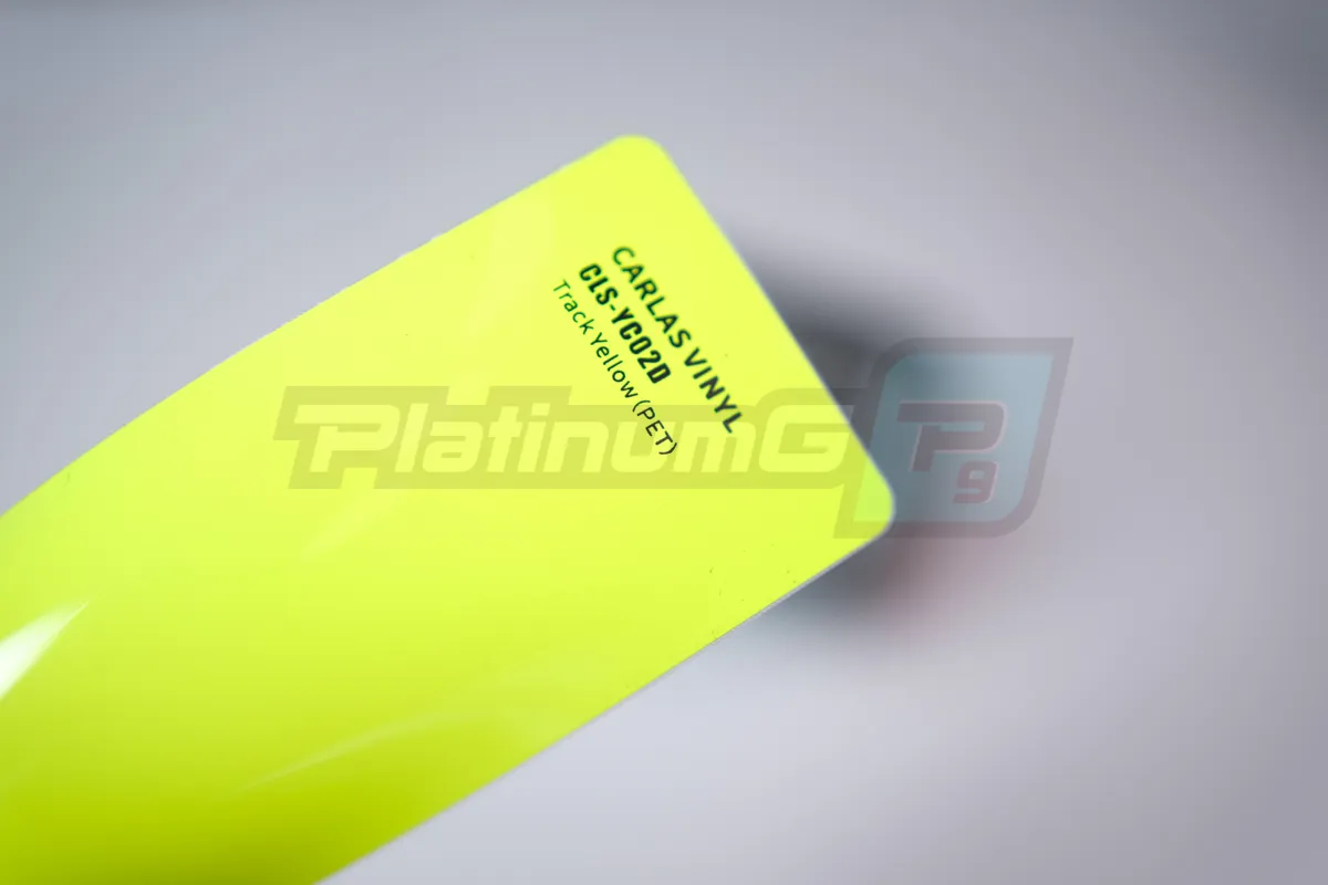 Пленка виниловая Carlas CLS-YC02D Track yellow