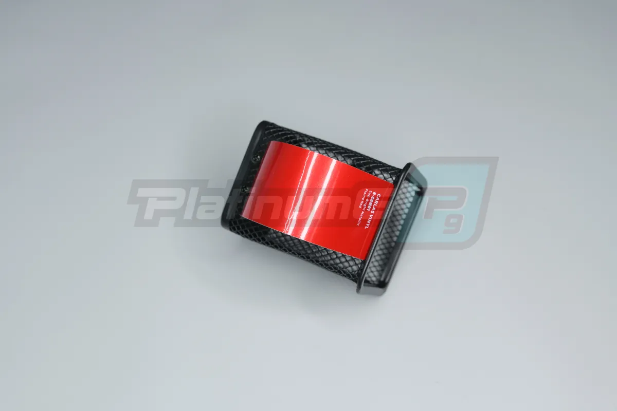 Пленка виниловая Carlas N-CGM01 Sup-bright Metallic Flame Red