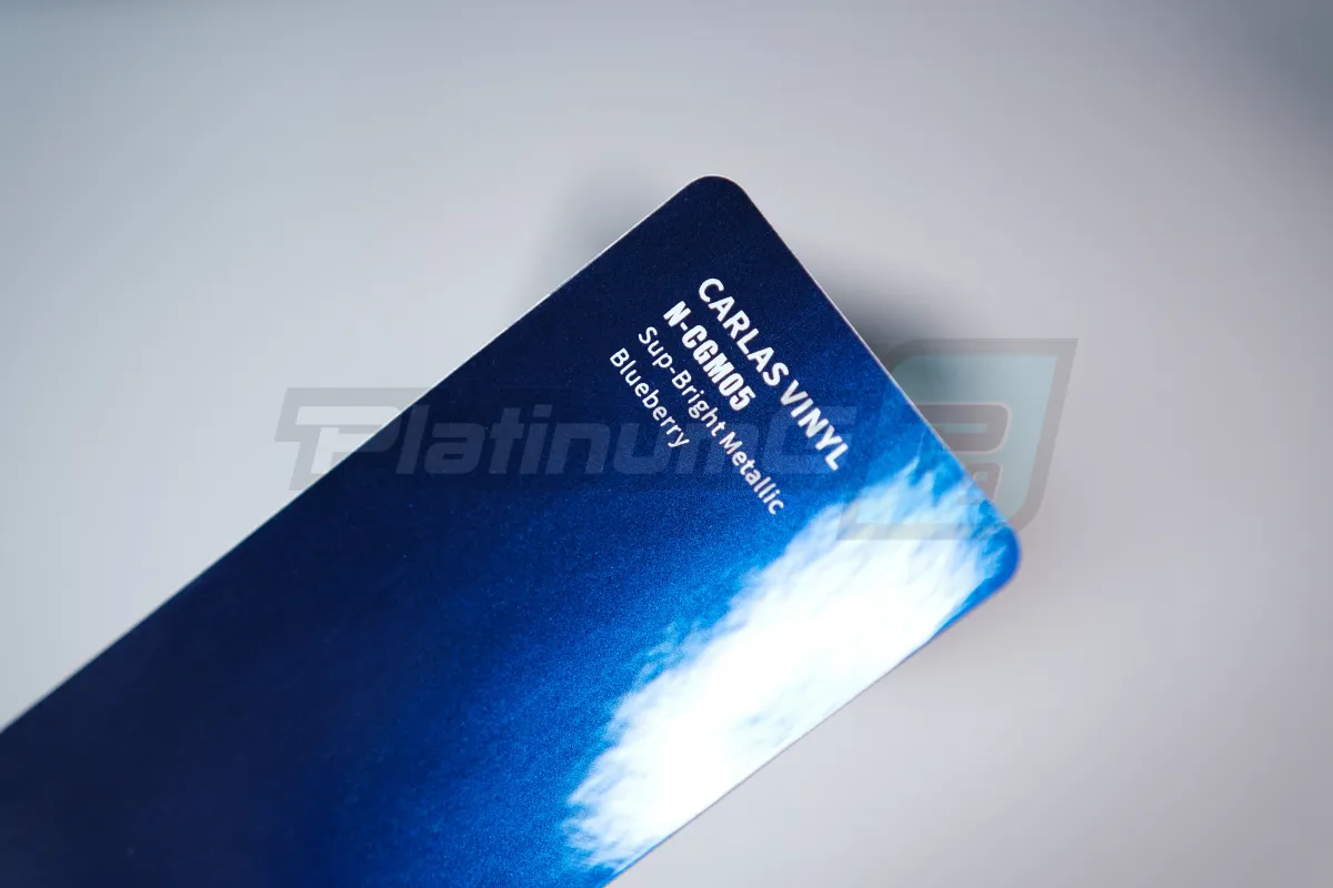 Пленка виниловая Carlas N-CGM05 Sup-Bright Metallic Blueberry